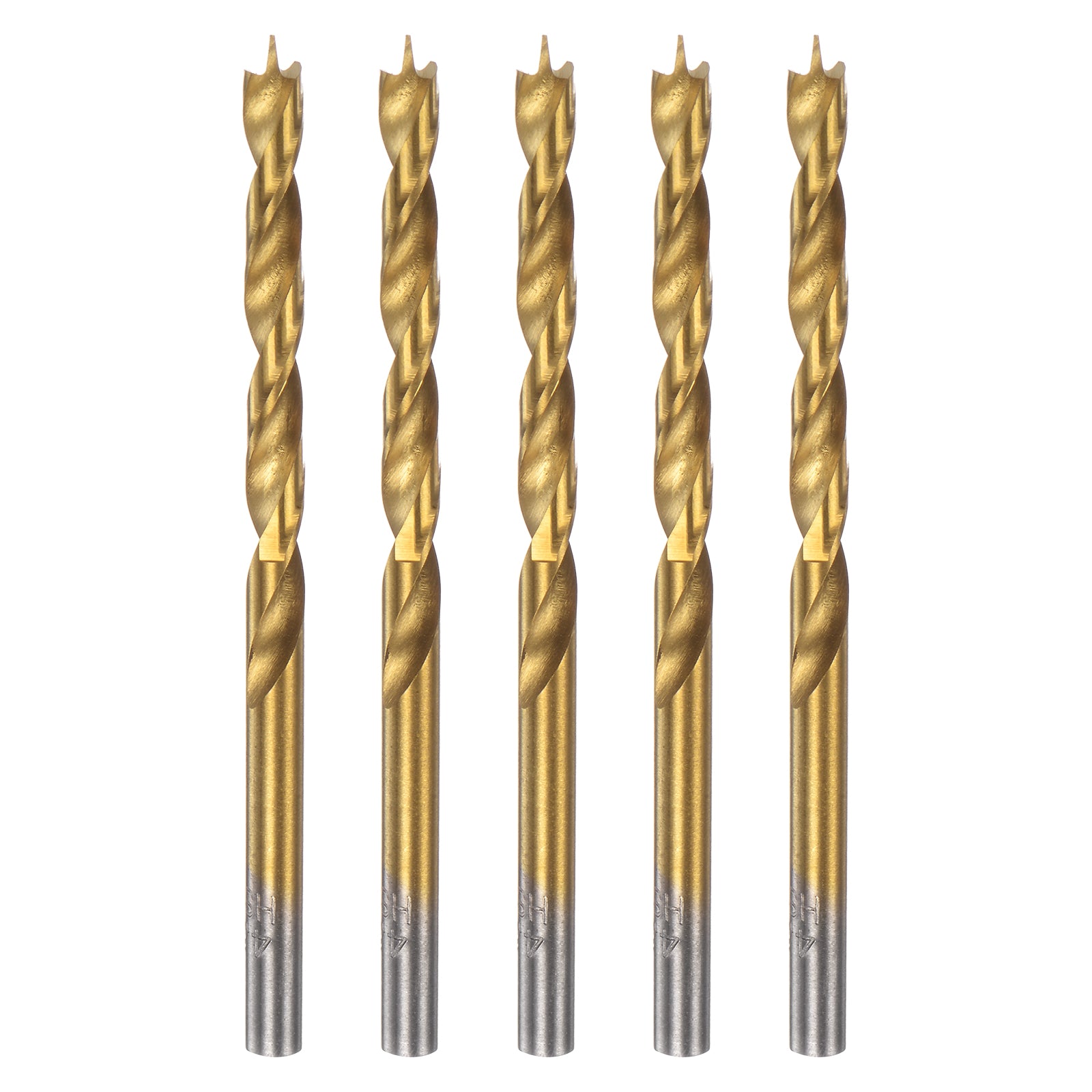 5pcs Brad Point Drill Bits 4.5mm(11/64