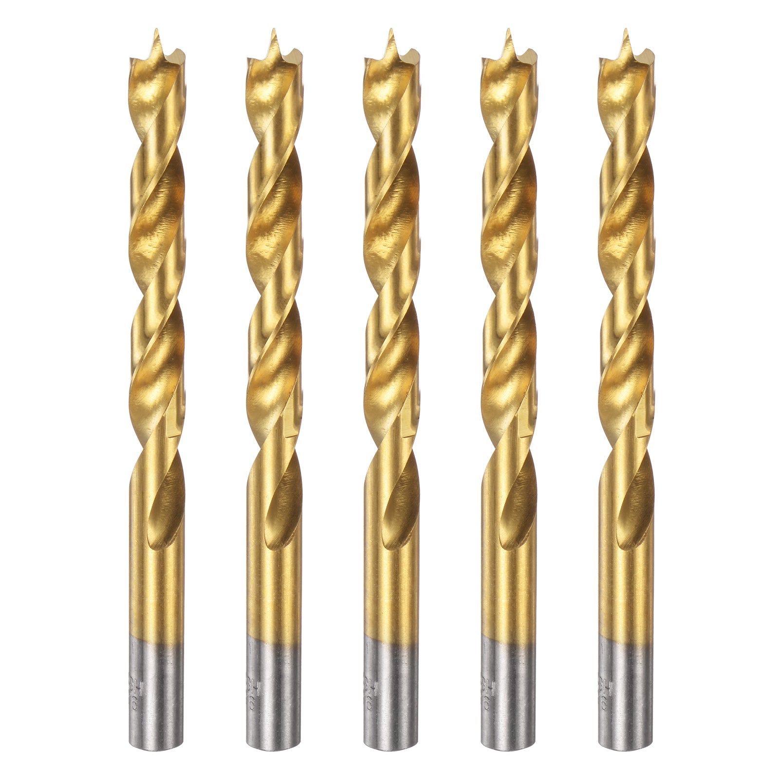 Dia Straight Round Shank Metric Brad Point Spiral Twist Drill Bits For - View #5