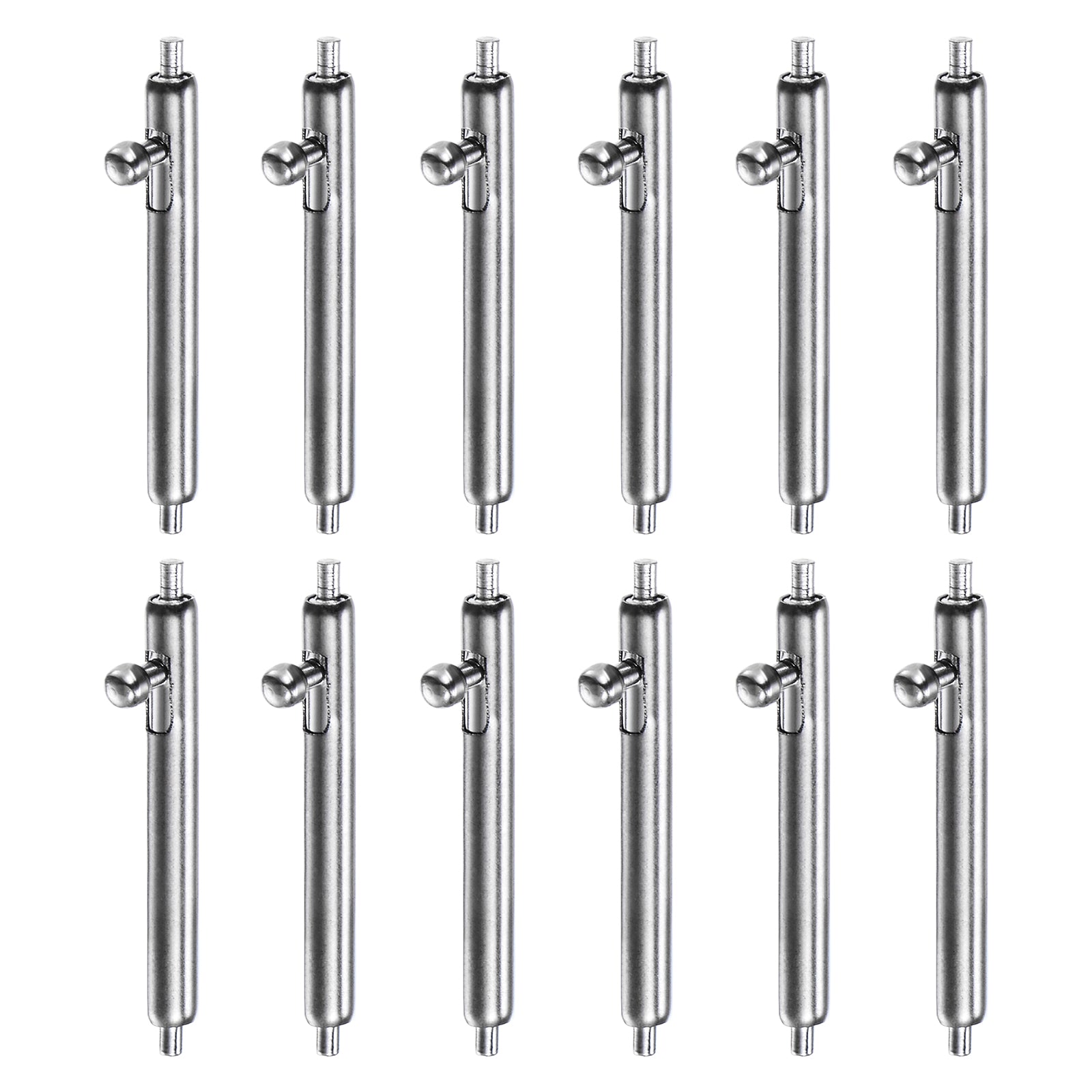 12pcs 15mm Quick Release Spring Bar 1.8mm Diameter Stainless Steel ...