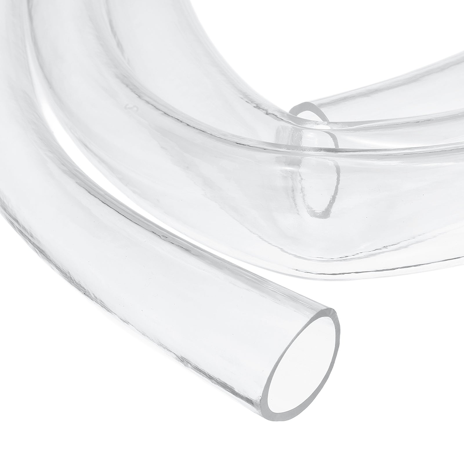 Uxcell Clear PVC Tubing, 27mm ID x 31mm OD - 8.5ft PVC Tube Lightweight ...