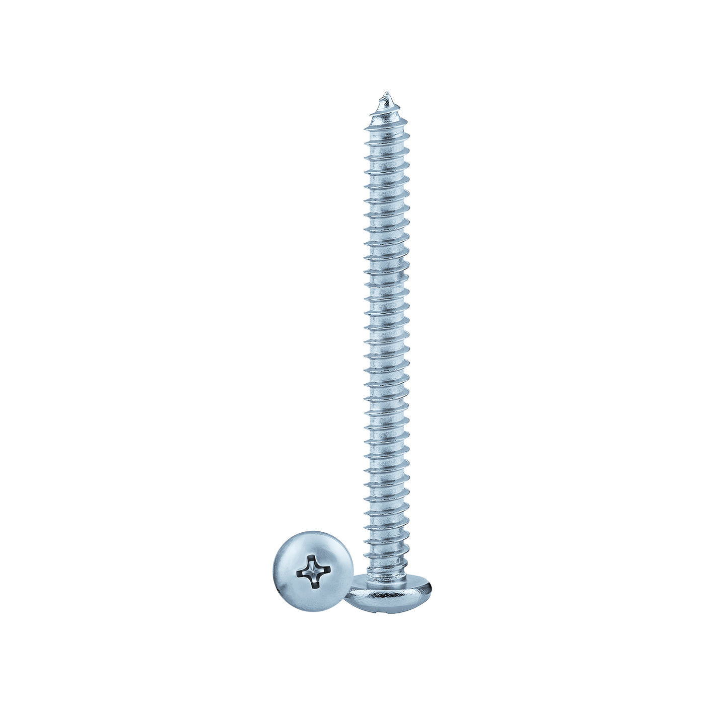 M3/M4/M5/M6 Round Head Phillips Self-Tapping Screw Carbon Steel with ...