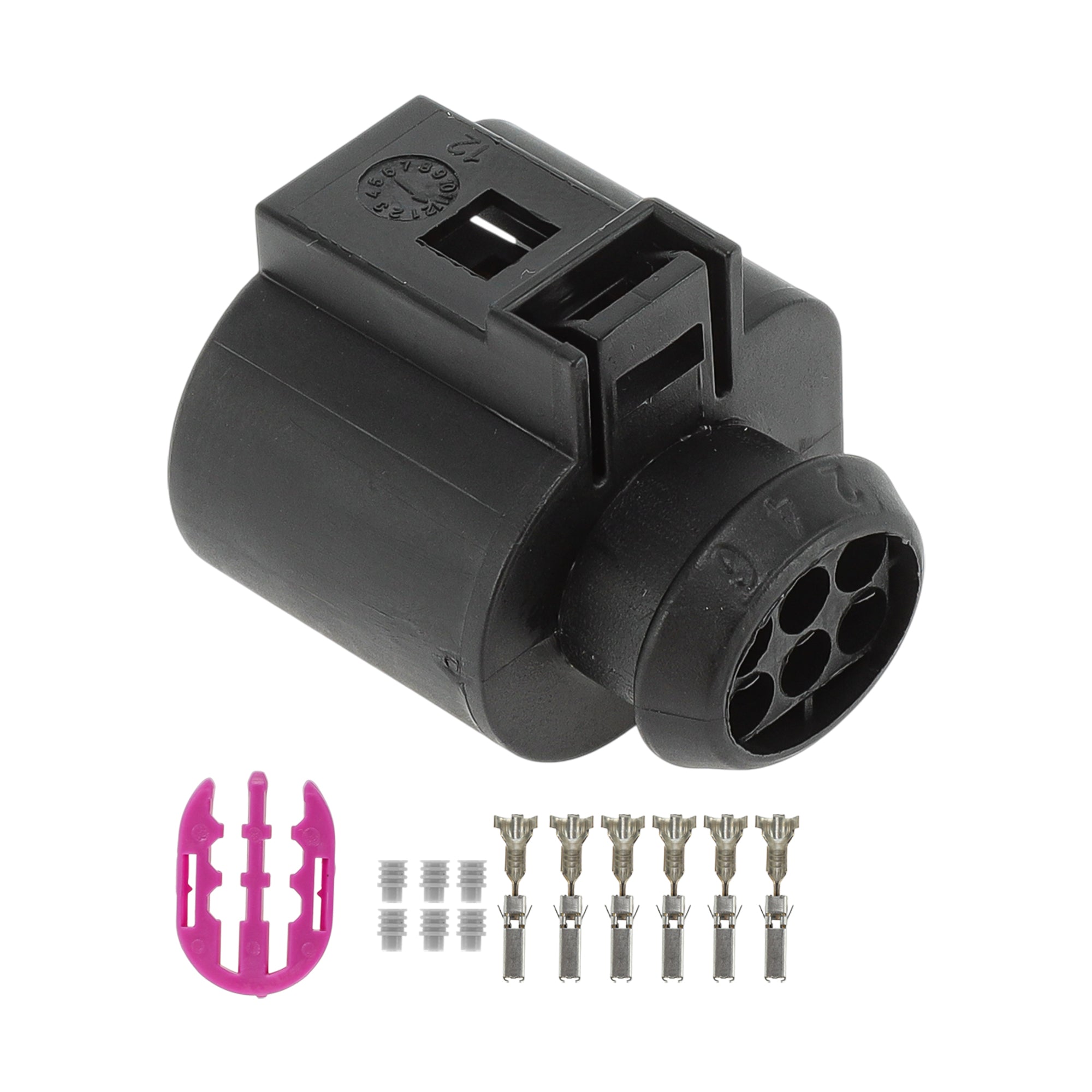Module Vw 6pin 6 Pin Throttle Body Connector Cooling Fan Control Module Plug for VW ...