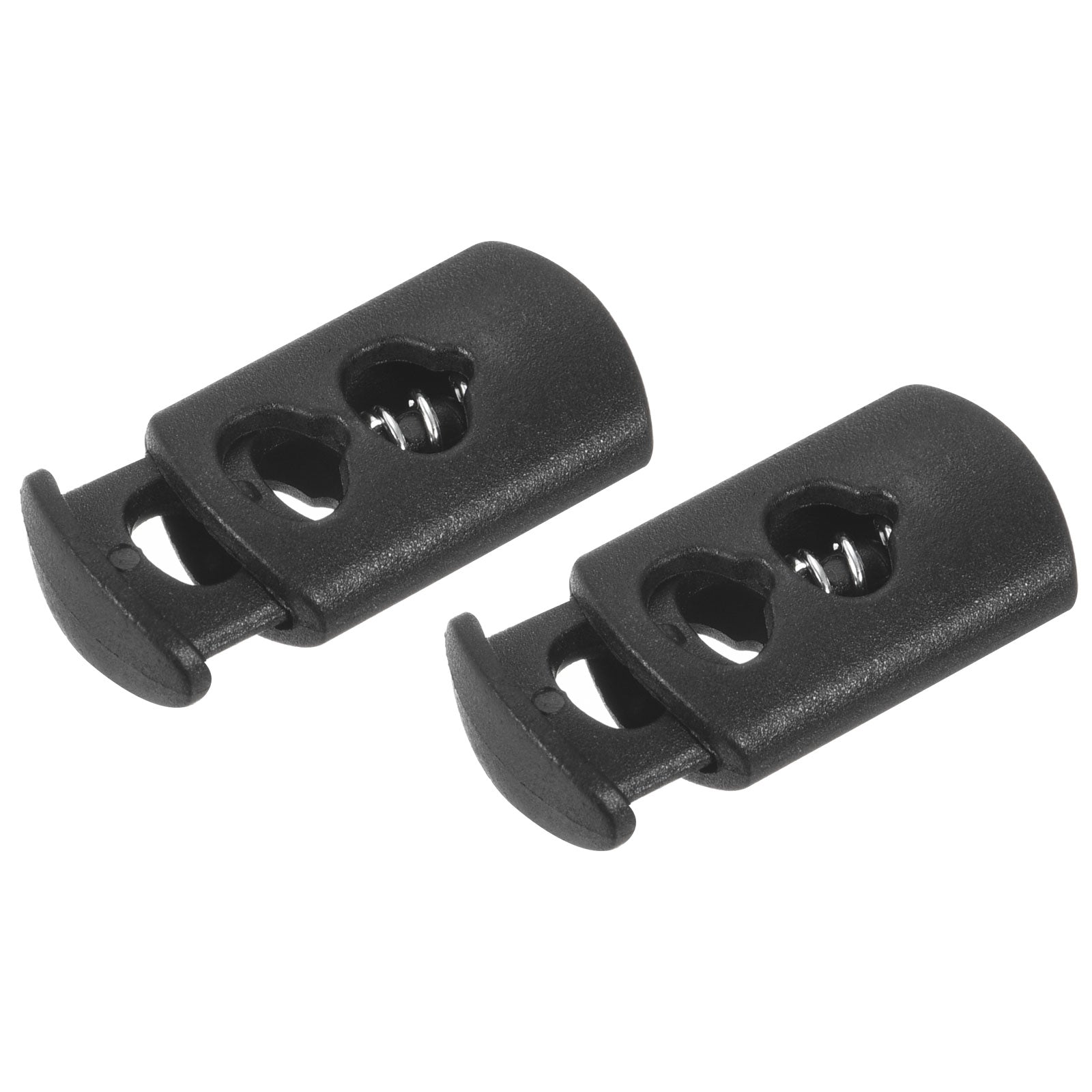 Cord Lock Stopper End 8Pcs, Plastic Spring Toggle Stoppers Fastener ...