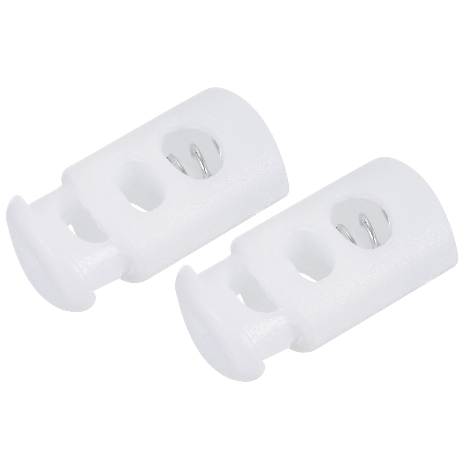 Cord Lock Stopper End 6Pcs, Plastic Spring Toggle Stoppers Fastener ...
