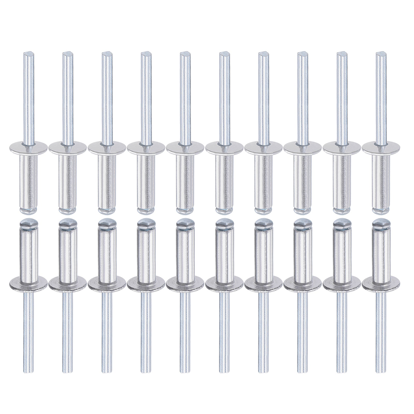 Blind Rivets - Good for Machinery Joining - Aluminum Dome Open End ...