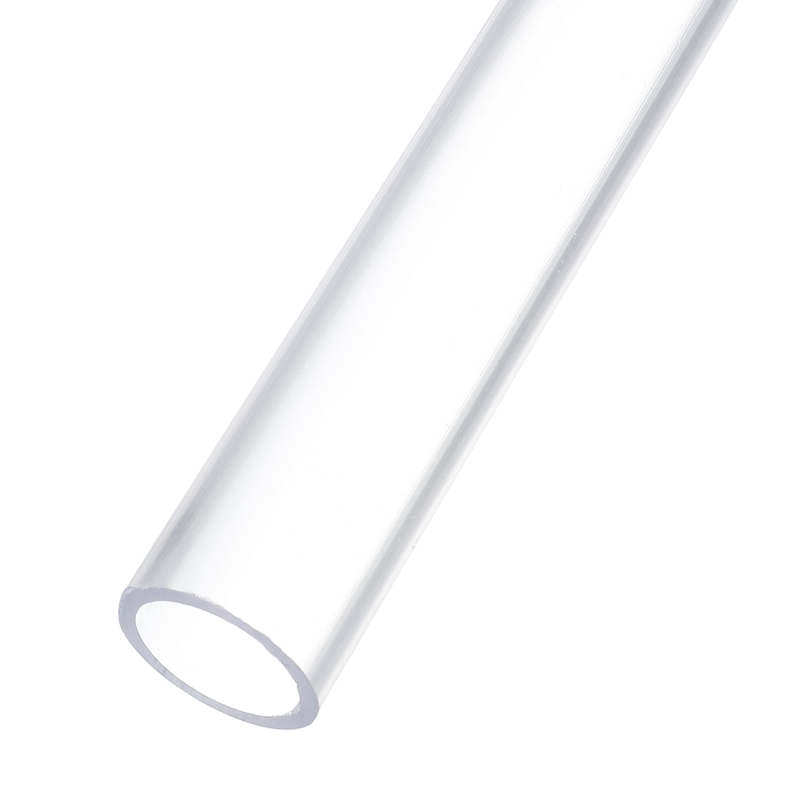 Dust Collection Clear PVC Pipe Rigid Tubing Round Drain Pipe, [for Dust ...