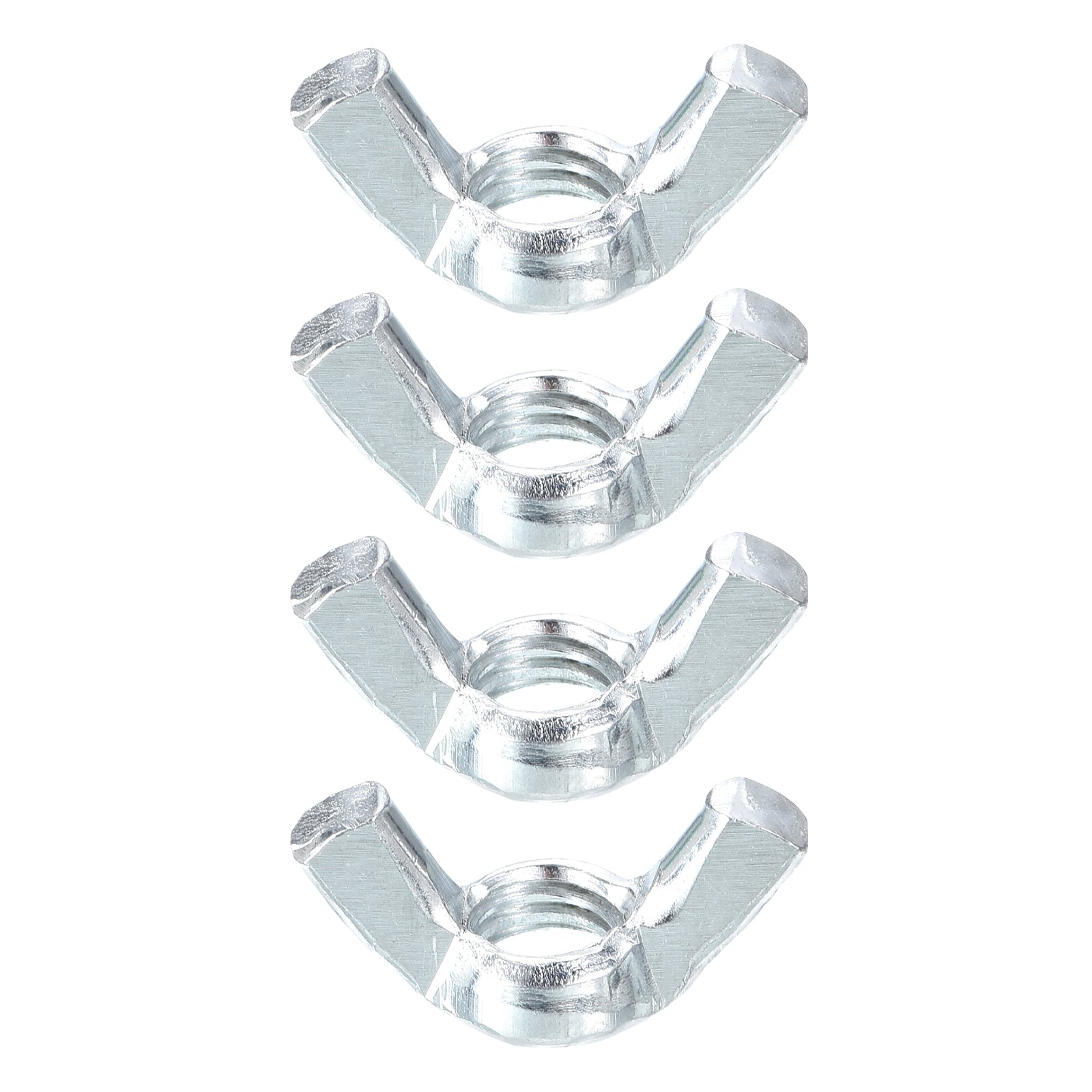 Uxcell Wing Nut, Carbon Steel Butterfly Wing Nut Fasteners Parts Hand ...