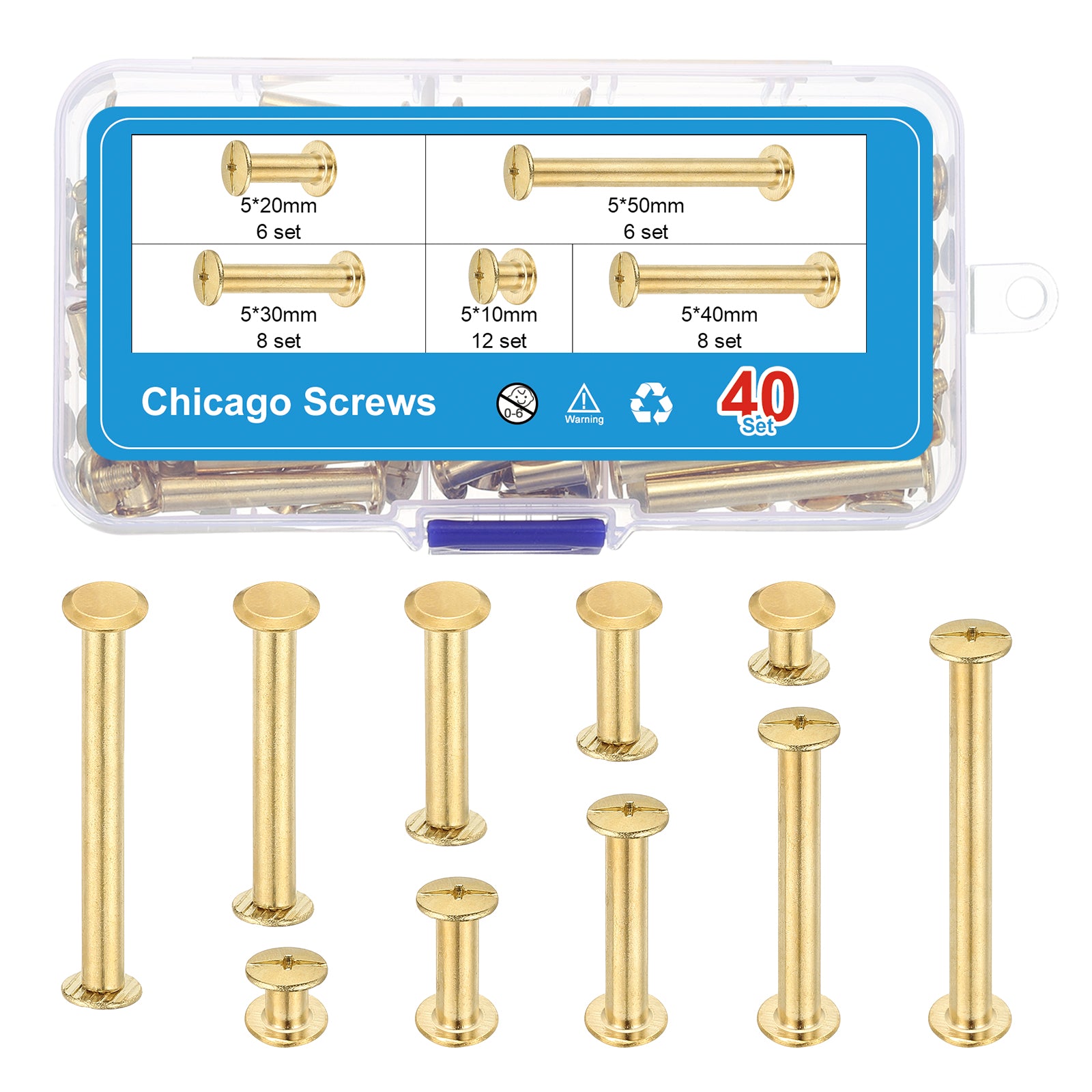 Chicago Screws, Carbon Steel Chicago Screw Phillips Binding Post Screw ...