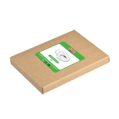 Harfington Uxcell 316 Stainless Steel Flat Washer for Bolt Screw, Factories Repair, Kitchens, Shops, and Outdoor Constructions