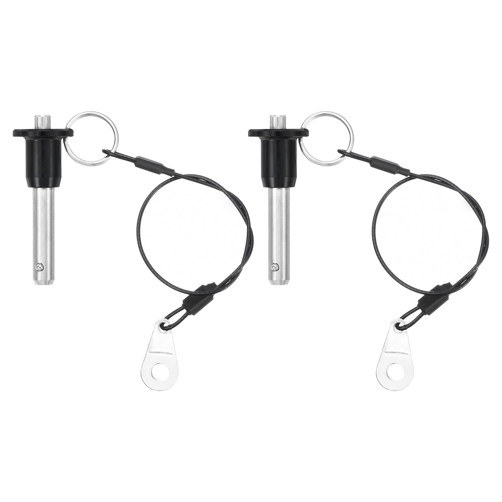 Uxcell Quick Release Pin, Ball Locking Pin with Push Button 304 ...