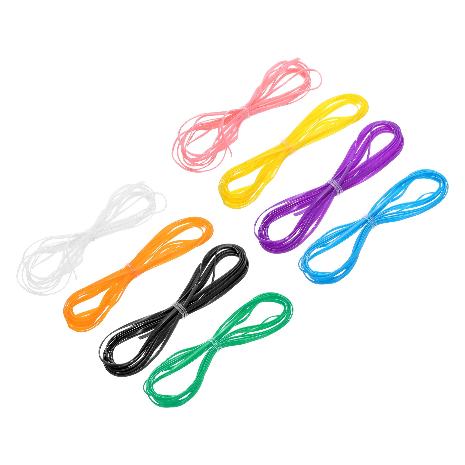 8pcs Lanyard String Plastic Lacing Cord String 2.5mm Gimp Weaving Kit,2 ...