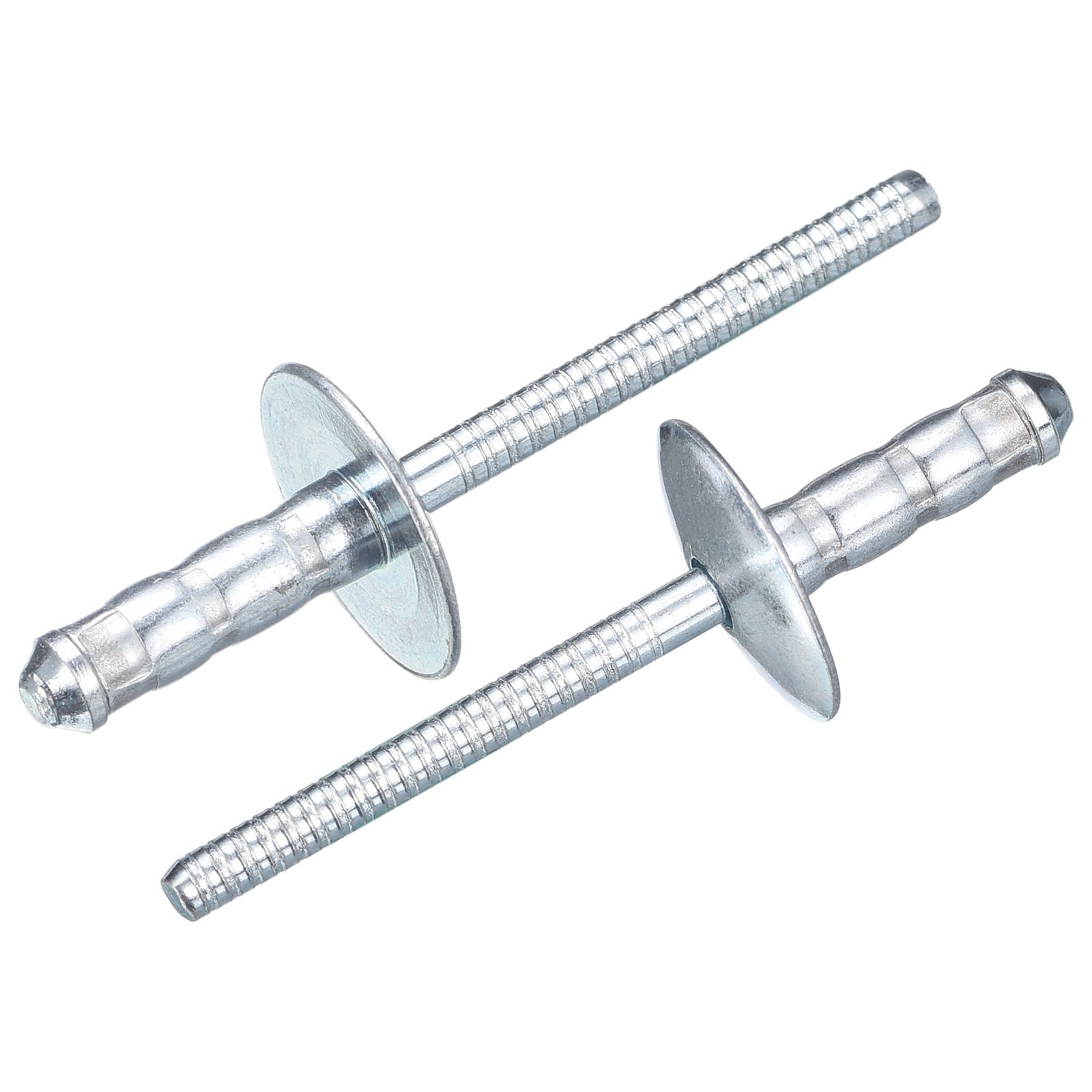 Uxcell Large Head Multi Grip Blind Rivets, Grip and Mandrel Cap Blind ...