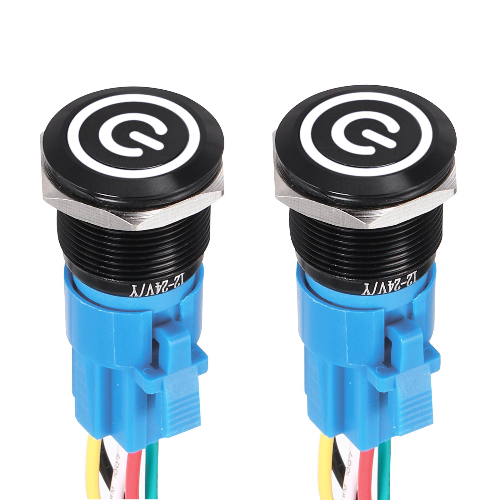 Push Button Switch, Momentary Latching Push Button, Starter Light on ...