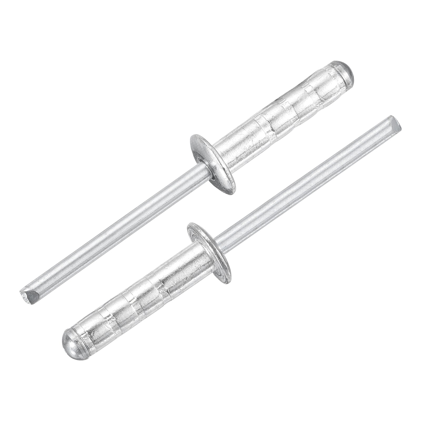 Uxcell Aluminum Blind Rivets, Dome Head Multi Grip Aluminum Steel ...