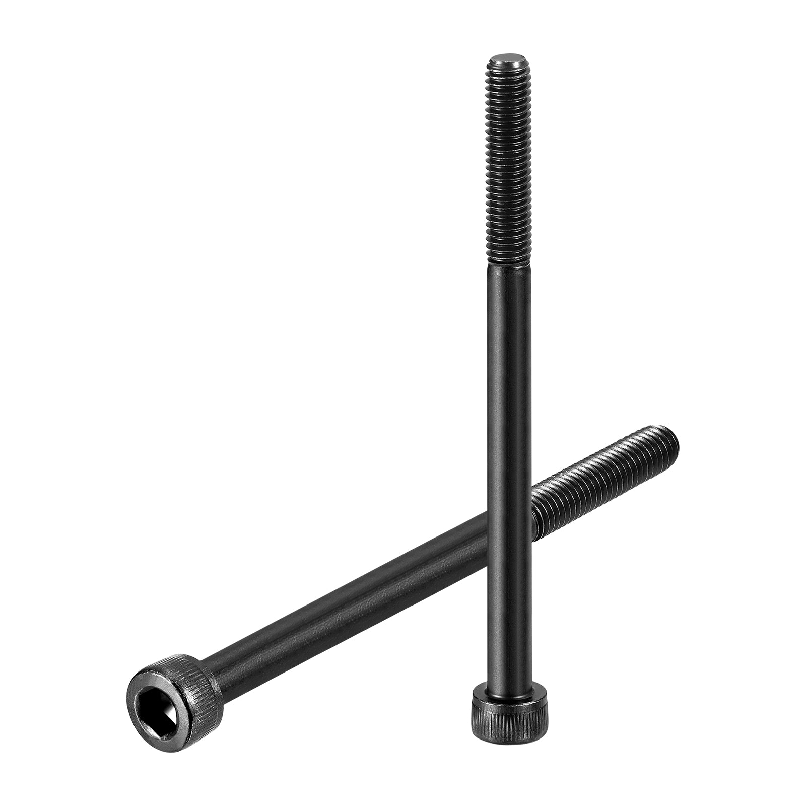 Uxcell Hex Socket Bolts (M5-0.8x80), Grade 12.9 Carbon Steels, Black ...
