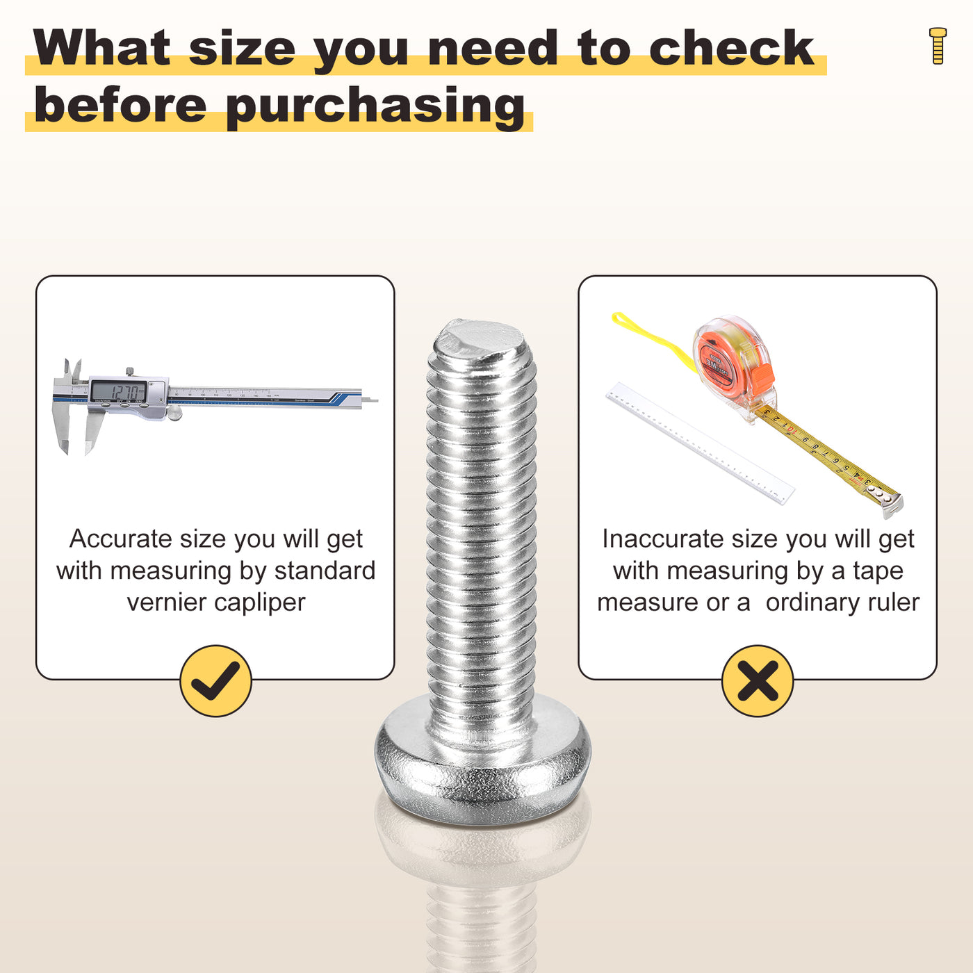 Harfington Pan Head Torx Screws (M4-0.7x16mm) 75Pcs, Stainless Steel 304, Silver Tone