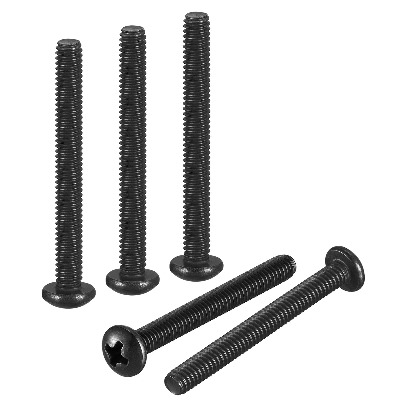 #8-32 X 1" Oval Head Slotted Machine Screws – 18-8 Stainless Steel (Pack Of 15)