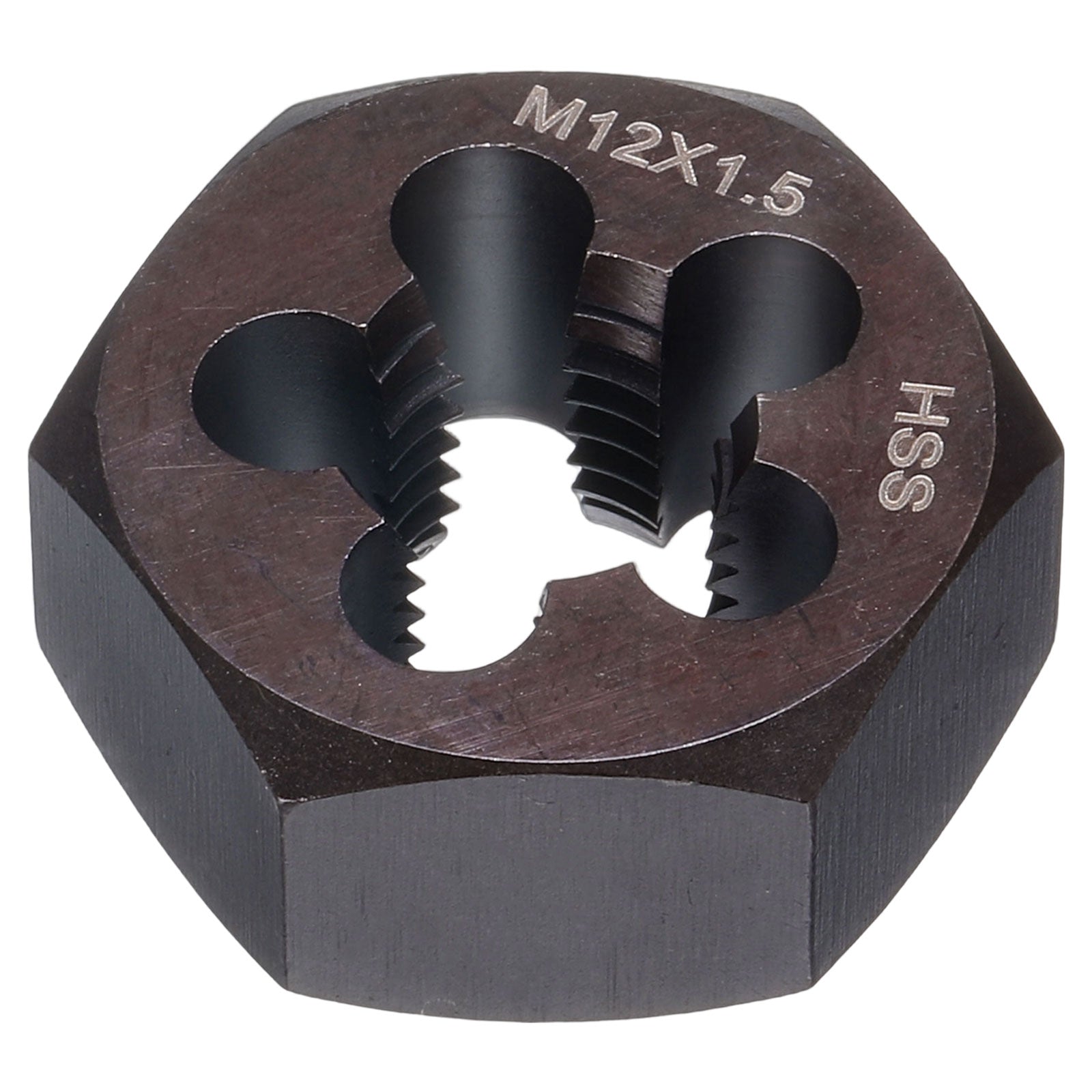 HSS M12 x 1.5 Metric Machine Thread Hex Die Right Hand High Speed Steel ...