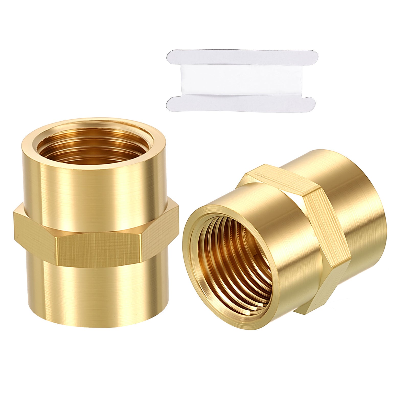2Pack FeMale to FeMale Adapters,3/8