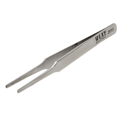 uxcell Uxcell Silvery Iron Straight Precision Tweezers Tool