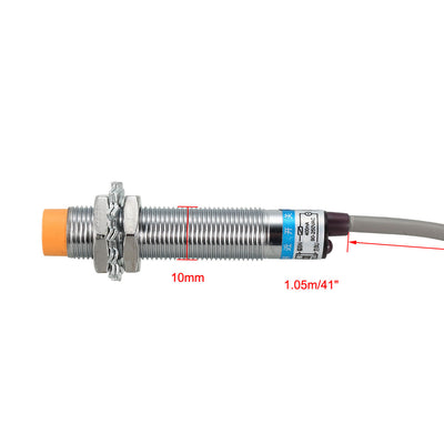 Harfington Uxcell LJ12A3-4-J/EZ AC 90-250V 400mA NO 2-wire 4mm Inductive Proximity Sensor Approach Switch