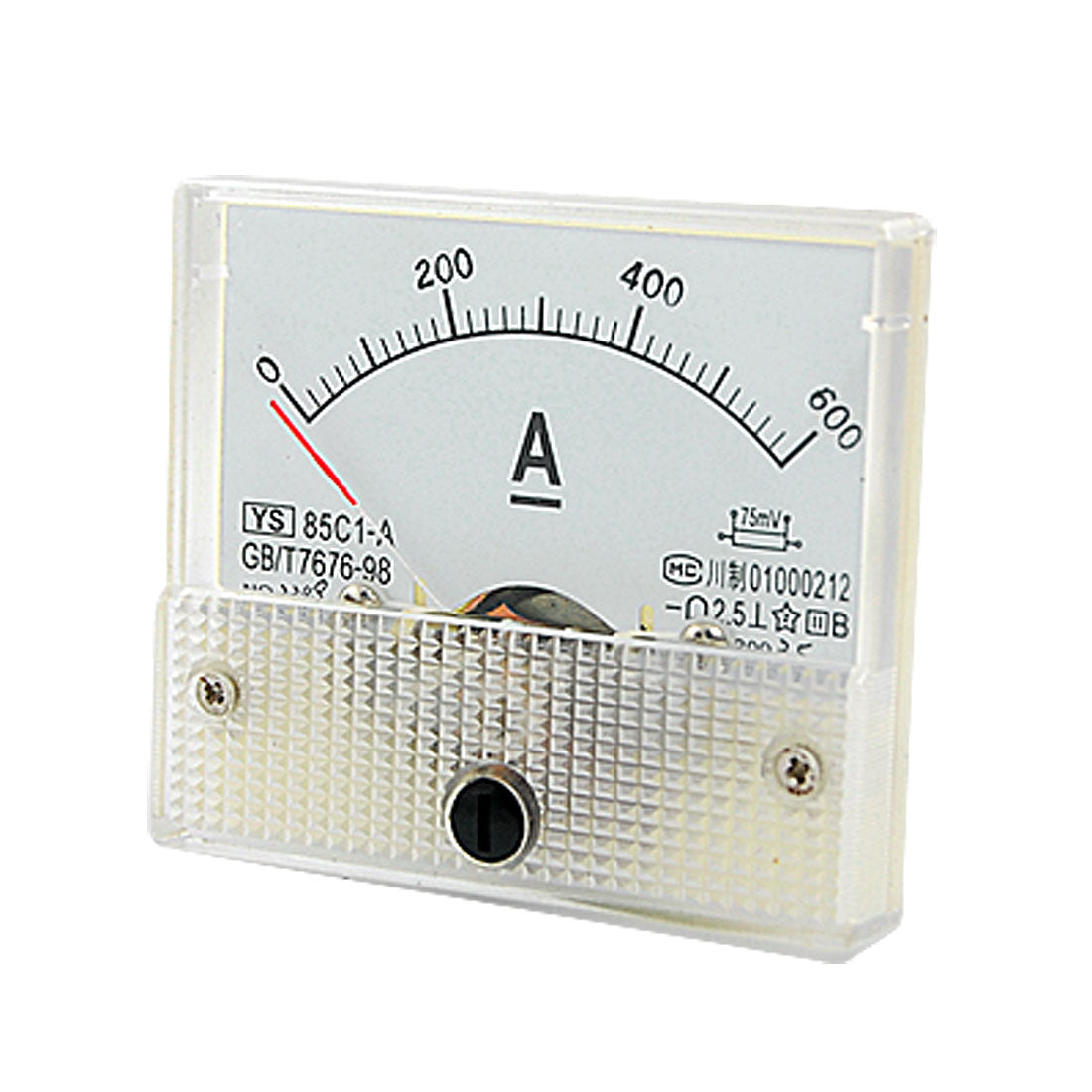 uxcell Uxcell DC 0-600A Analog Current Panel Meter Amperemeter 85C1-A