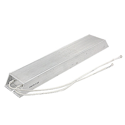 Harfington Uxcell 1000W 3 ohm Silver Tone Aluminum Housed Wire Wound Resistor