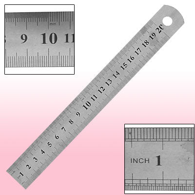 uxcell Uxcell 20cm 8 Inches Measurement Straight Ruler Tool