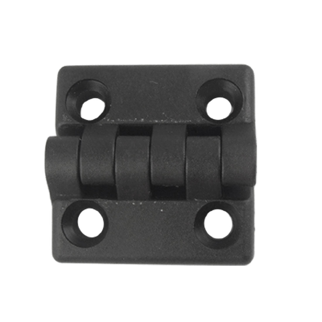 uxcell Uxcell Black 2 Leaves Reinforced Plastic Bearing Hinge