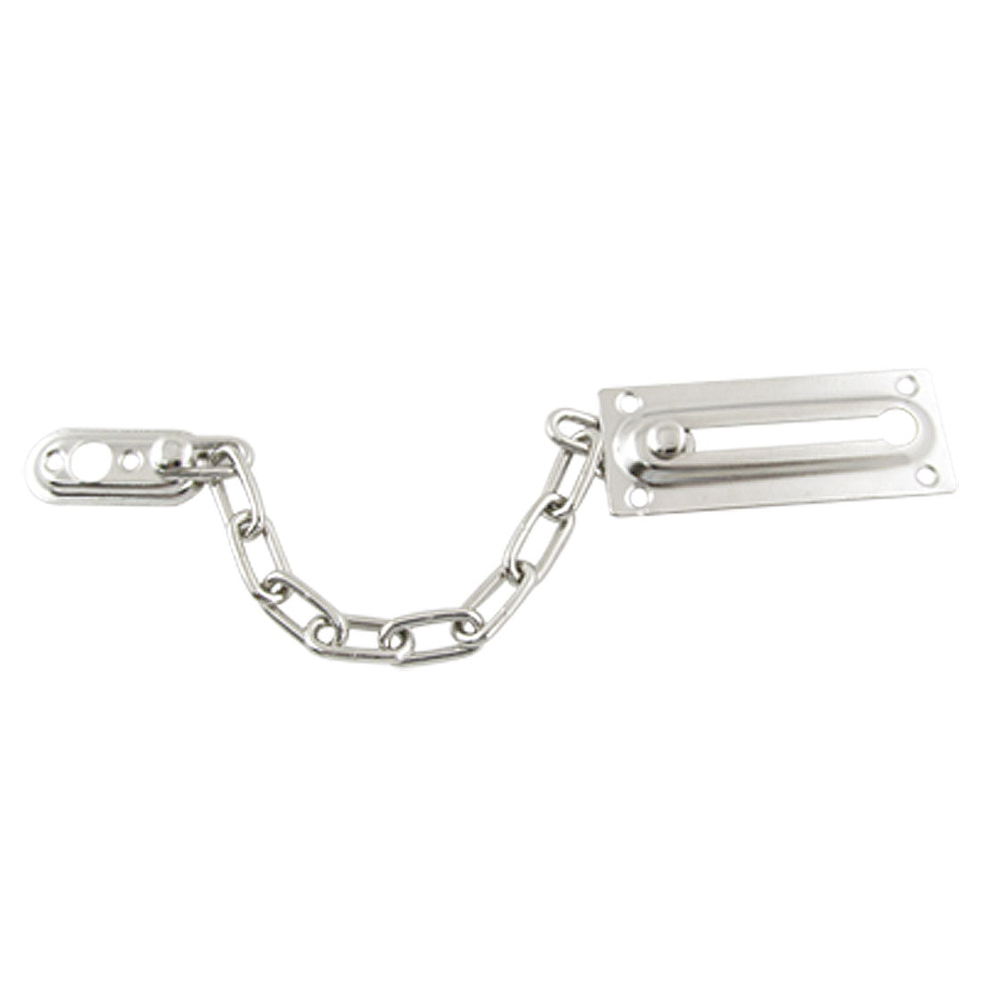 uxcell Uxcell Silver Tone Security Door Dead Bolt Chain Guard Fastener