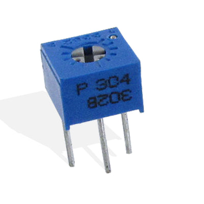 Harfington Uxcell 5pcs 300K Ohm 1 Turn DIP Cermet Variable Resistor