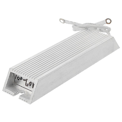 uxcell Uxcell 100W 60 ohm Aluminum Housing Wired Braking Resistor Resistance