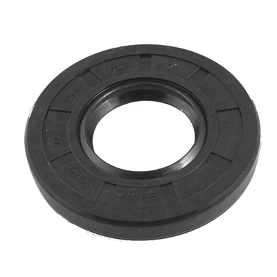 Harfington Uxcell Spring Loaded Metric Rotary Shaft TC Oil Seal Double Lip 25x52x7mm