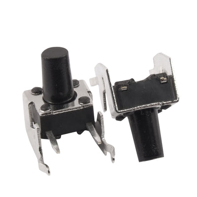 Harfington Uxcell 20 Pcs Momentary Right Angle Tactile Tact Push Button Switch 6 x 6mm x 9mm