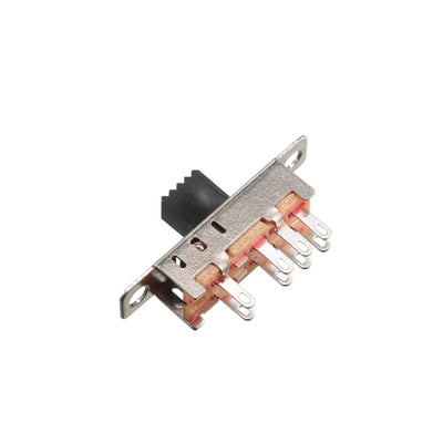 Harfington Uxcell 5 Pcs 8 Pin PCB 3 Position On/On/On DP3T 2P3T Panel Mini Slide Switch