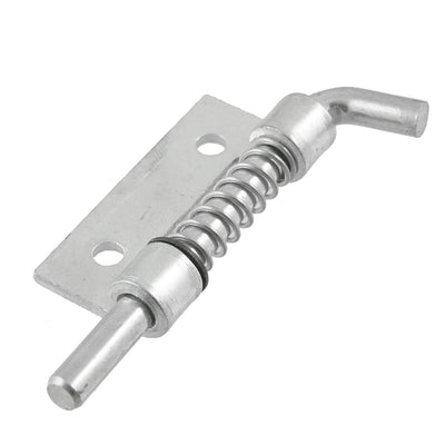 Harfington Uxcell 2" Long Silver Tone Spring Latches Bolt Lock for Truck Door