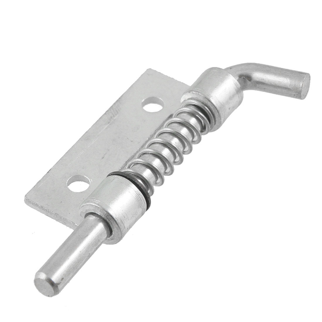 uxcell Uxcell 2" Long Silver Tone Spring Latches Bolt Lock for Truck Door