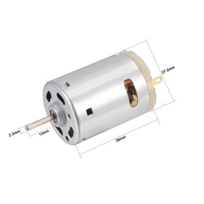 Harfington Uxcell DC 12V 10000RPM Mini Magnetic Motor for DIY Models