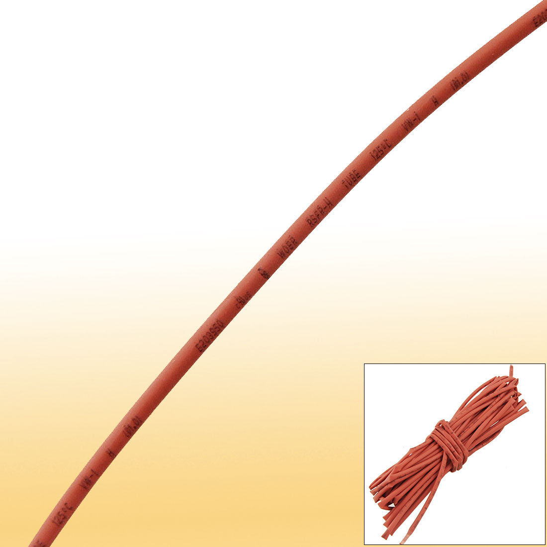 uxcell Uxcell Wire Wrap 1mm Dia Red Heat Shrinkable Tube Shrink Tubing 4 Meters