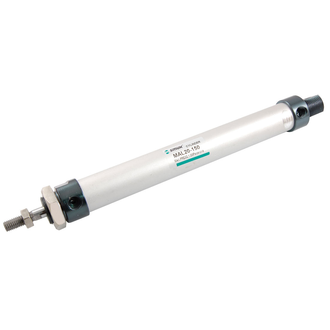 uxcell Uxcell MAL20-25 20mm x 150mm Double Acting Single Rod Aluminum Alloy Air Cylinder