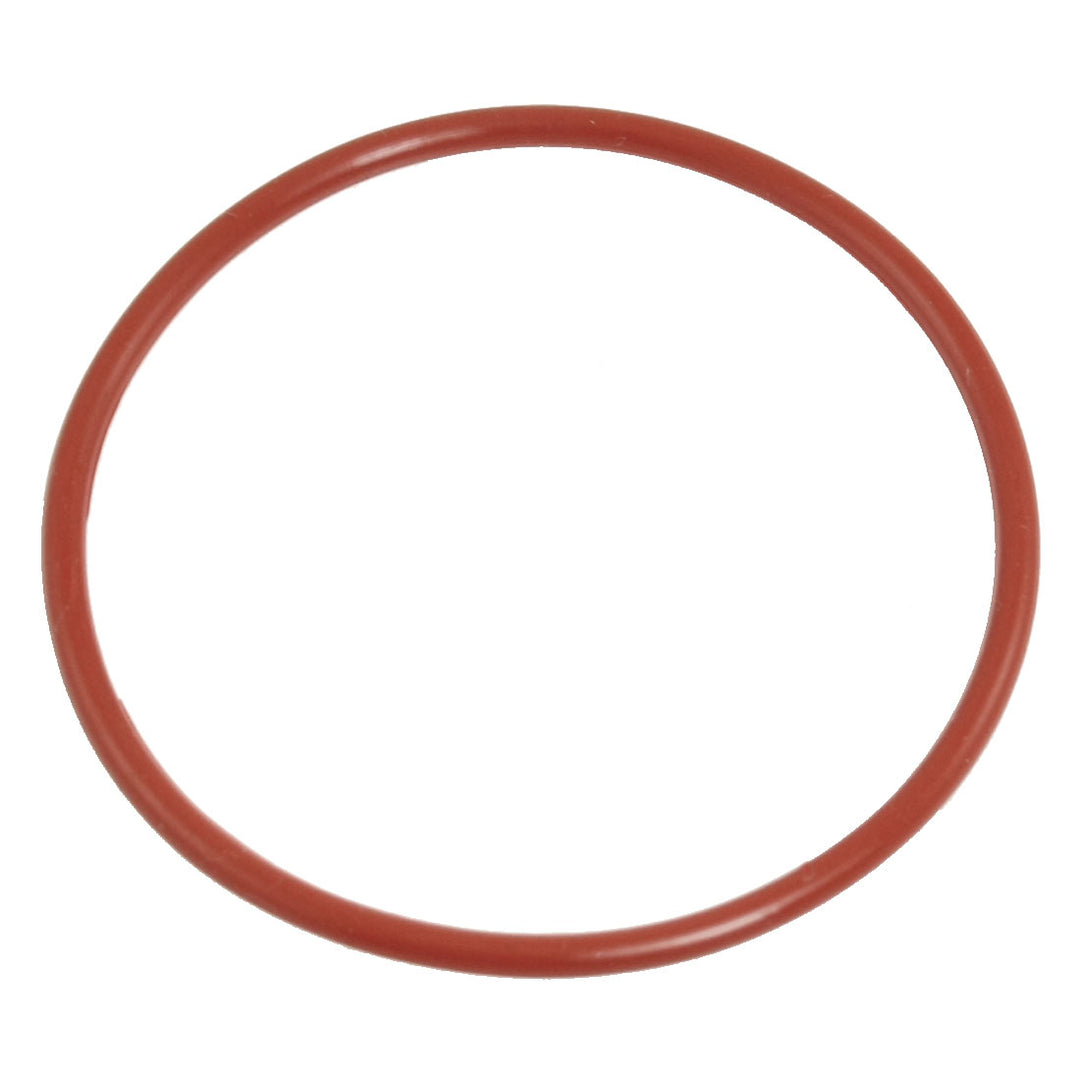 Uxcell Silicone O-Ring 130mmx123mmx3.5mm VMQ Seal Rings Sealing Gasket Red 1Pcs - View #6