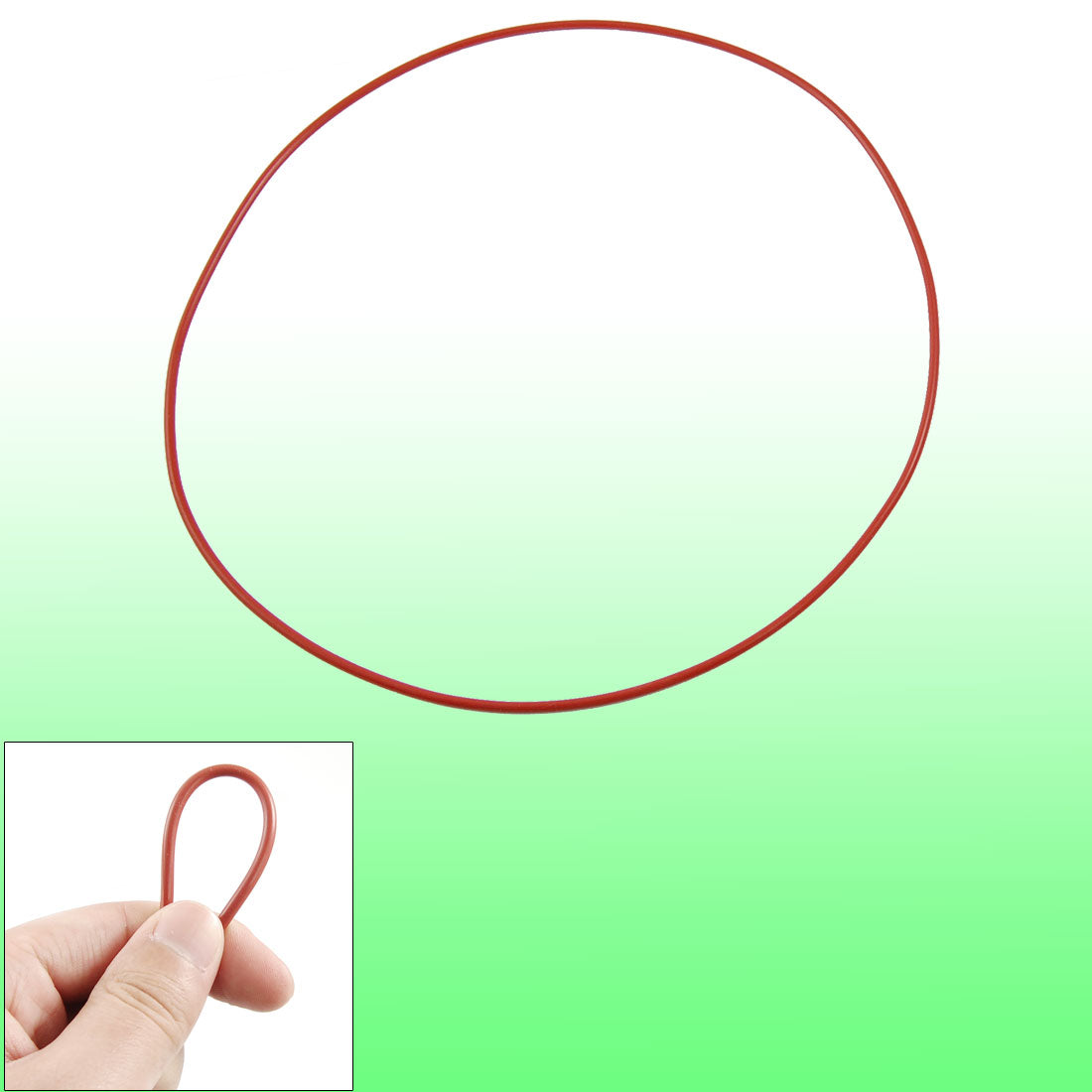 Harfington Red Silicone O Ring Oil Seal Gasket Washer Metric 220mm x 3mm