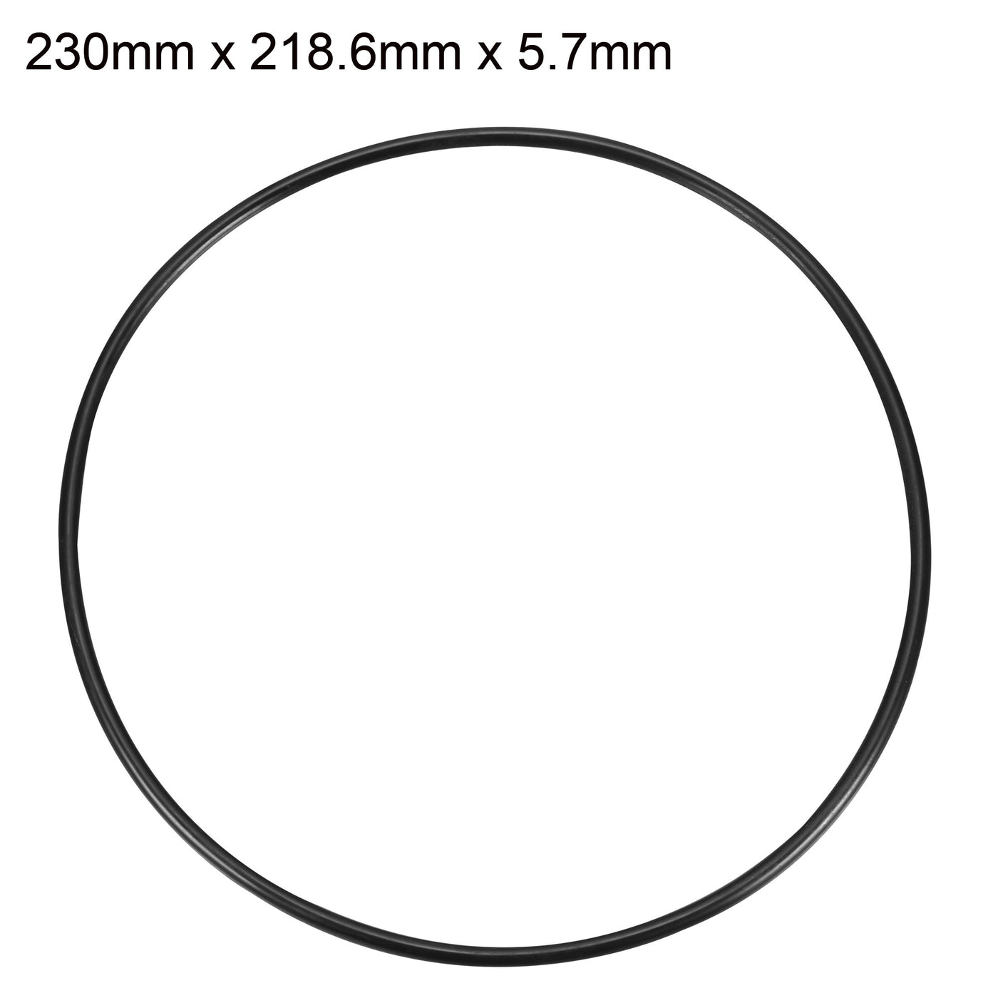uxcell Uxcell Nitrile Rubber O-Rings, Metric Buna-N Sealing Gasket, Pack of 1