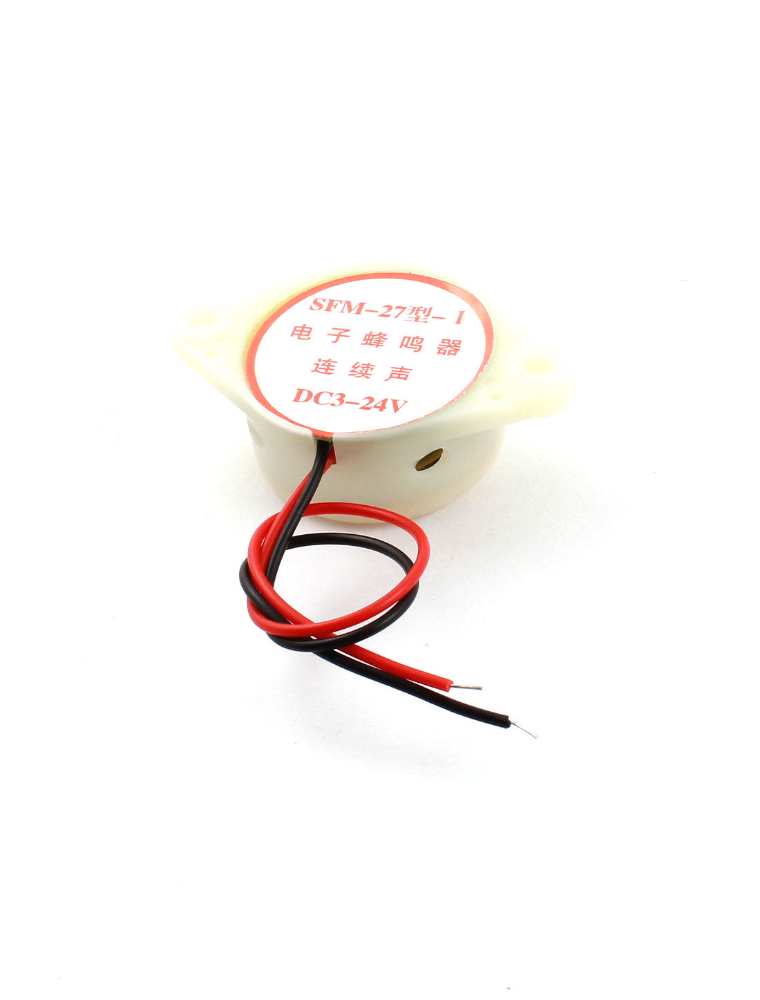 uxcell Uxcell SFM-27-I DC 3-24V 30mA Industrial Continuous Sound Electronic Buzzer 80dB