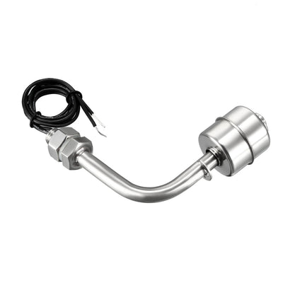 Harfington Uxcell Stainless Steel Right Angle Liquid Water Level Sensor Float Switch
