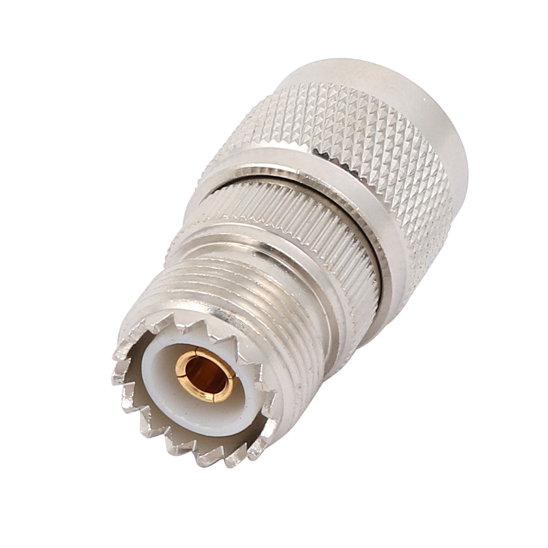 uxcell Uxcell Straight N Male to UHF SO-239 Female Jack Coax Adapter Connector
