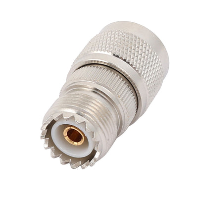 Harfington Uxcell Straight N Male to UHF SO-239 Female Jack Coax Adapter Connector