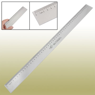 Harfington Uxcell 50cm Clear Plastic Measuring Long Straight Centimeter Ruler