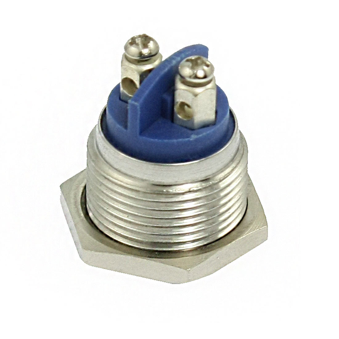 uxcell Uxcell 16mm High Round High Round Momentary Metal Push Button Switch