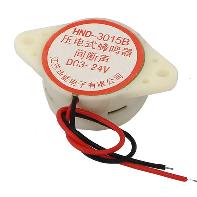 Harfington Uxcell HND-3015B DC 3-24V 12mA Industrial Discontinuous Sound Electronic Buzzer